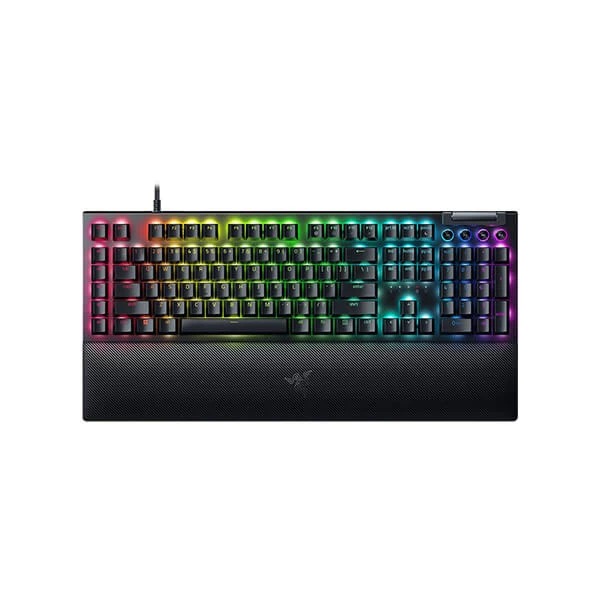 Razer BlackWidow V4 Mechanical Gaming Keyboard With Yellow Switches