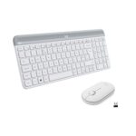 Logitech MK470 Slim Combo White Colour