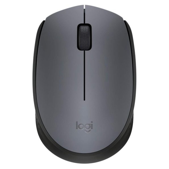 Logitech M187 Ultra Portable Mini Wireless Mouse (Black)
