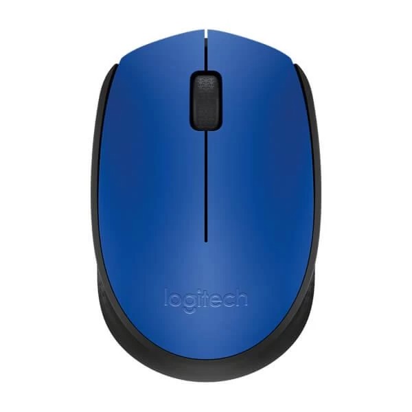 Logitech M171 Wireless Mouse (Blue/Black)