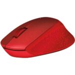 Logitech M331 Silent Plus Wireless Mouse (Red)
