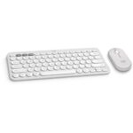 Logitech Pebble 2 Wireless Keyboard and Mouse Combo For Mac (White)