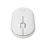 Logitech Pebble M350 Wireless Mouse (White)