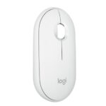 Logitech Pebble Mouse 2 M350s Slim Bluetooth Wireless Mouse (Tonal White)