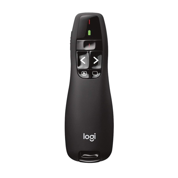 Logitech R400 Laser Wireless Presenter (Black)