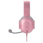 Razer BlackShark V2 X PlayStation Gaming Headset: 50mm Drivers – Cardioid Mic – Lightweight – Comfortable, Noise Isolating Earcups – for PS5, Xbox Series X, PC, Switch via 3.5 mm Audio Jack – Quartz Pink