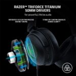 Razer Kraken V3 Pro HyperSense RGB Gaming Headset (Black)