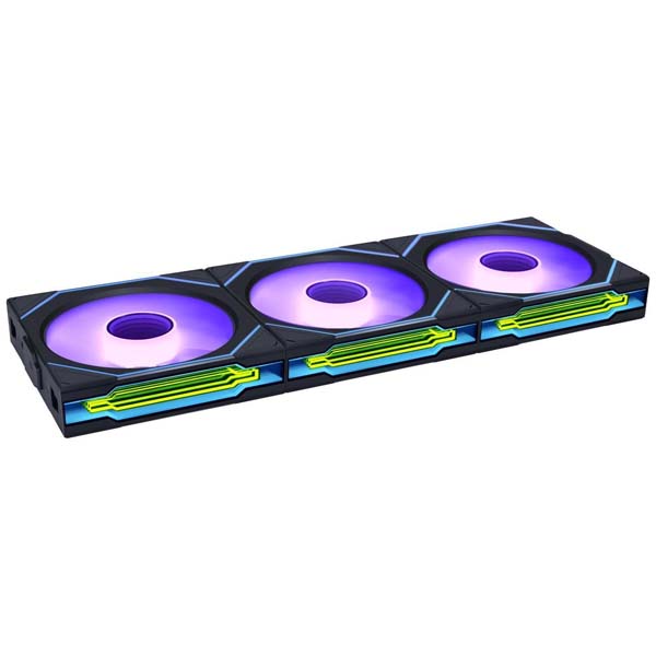 Lian Li UNI Fan SL Infinity Wireless 120mm Triple Pack Fan Black (12SLIN1W3B)