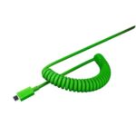 Razer PBT Keycap + Coiled Cable Upgrade Set (Green)