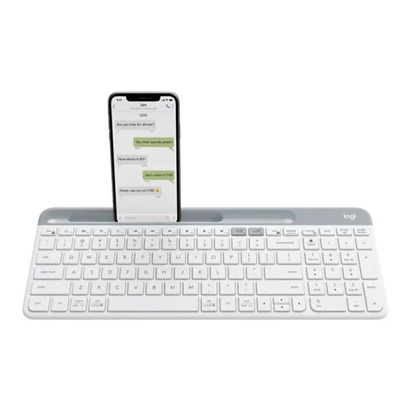 Logitech K580 Slim Wireless Keyboard – White