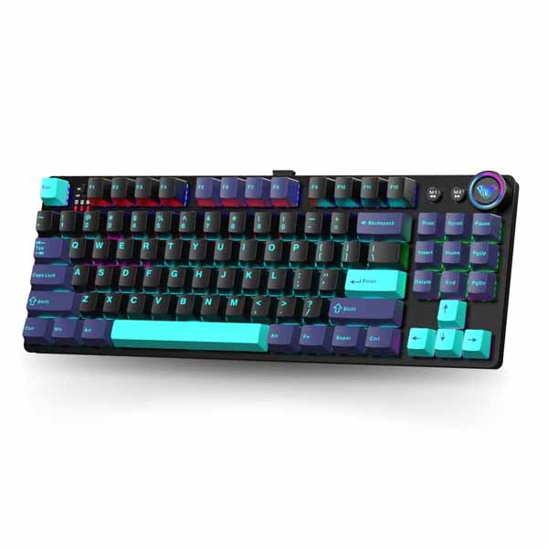AULA M75 Tri-Mode (2.4G/Bluetooth/Wired) Wired Mechanical Gaming Keyboard