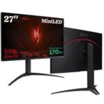 Acer Nitro XV275U P3 27 Inch VA WQHD 384 Zone Mini LED Gaming Monitor