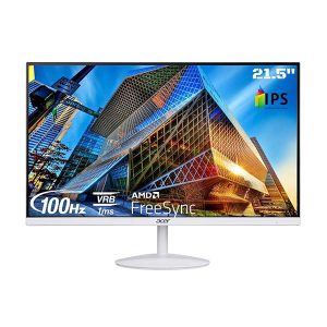 Acer SA222Q 21.5 Inch Full HD IPS Ultra Slim 7.2mm Thick Backlight LED LCD Monitor White