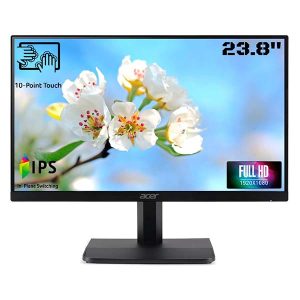 Acer Vt240Y 23.8 Inch IP Full Hd 10 Point Touch Backlit Led LCD Monitor Black