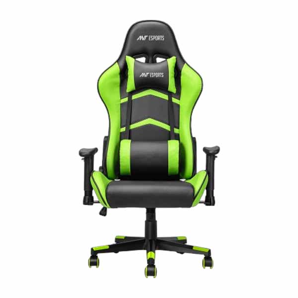 Ant Esports 9077 Ergonomic Gaming Chair (Black & Green)