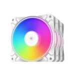 Deepcool CF120 Plus White 120mm PWM ARGB Cabinet Fan Triple Pack