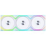 Lian Li UNI FAN SL Wireless 120mm ARGB Case Fan 3-Pack (White)