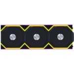 Lian Li UNI FAN SL Wireless 120mm ARGB Case Fan 3-Pack (Black)