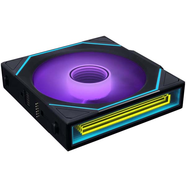 Lian Li UNI Fan SL-Infinity Wireless – 120 – Single Pack (Reverse Blade) Black (12RSLIN1W1B)