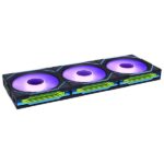 Lian Li UNI Fan SL Infinity Wireless 120mm Triple Pack Reverse Blade Fan Black (12RSLIN1W3B)