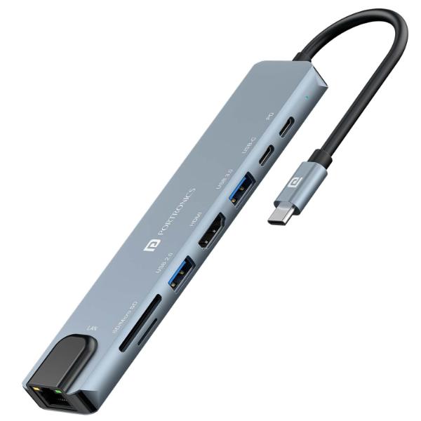 Portronics Mport 8 USB-C Hub