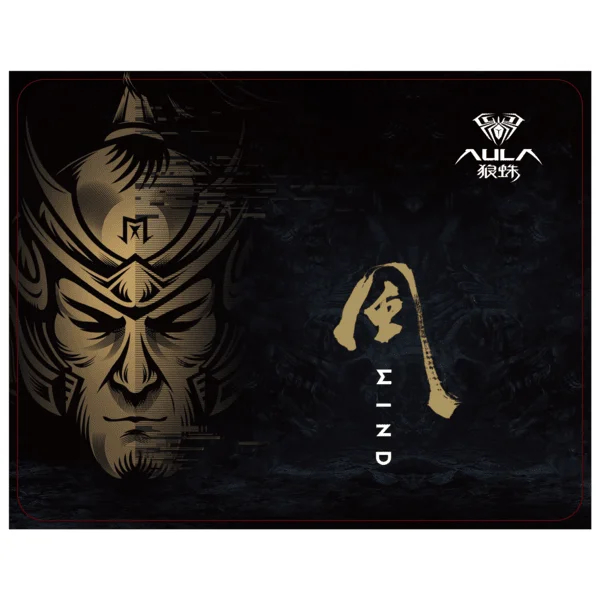 AULA MP-W Gaming Mouse Pad 300x250x2mm | Non-Slip Rubber Base (Black)
