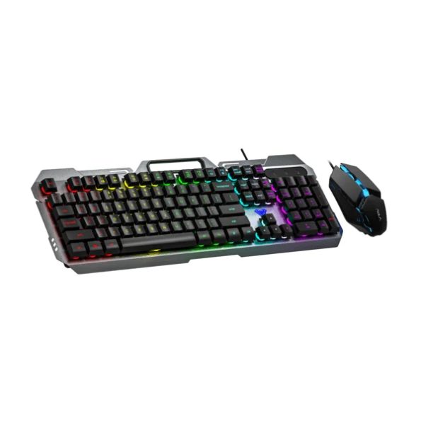 Aula F2023 Wired USB Gaming Keyboard Mouse (Black)