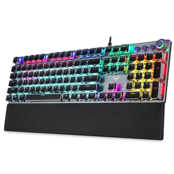 AULA F2088 Mechanical Gaming Keyboard – Black Blue Switch
