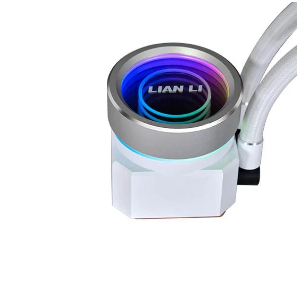 Lian Li Galahad II Trinity Performance All In One 360mm CPU Liquid Cooler (White)