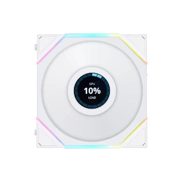 Lian Li UNI Fan TL LCD RGB White120mm Cabinet Fan (Triple Pack)