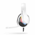 Ant Esports H1100 Pro Auto RGB Over Ear Gaming Headset (White) - Image 3