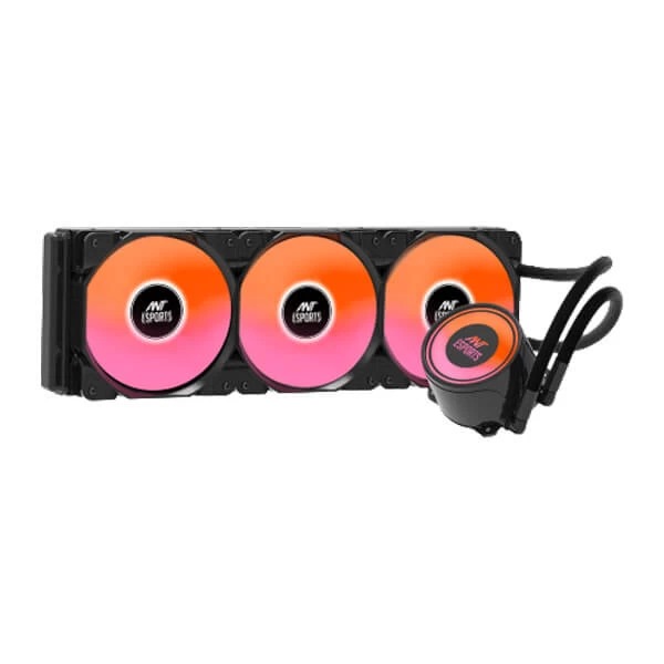 Ant Esports ICE-360 ARGB All In One 360mm CPU Liquid Cooler (Black)