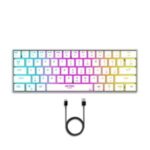 Ant Esports MK1500 Mini Wireless Gaming Keyboard (White) - Image 4