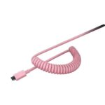 Razer PBT Keycap + Coiled Cable Upgrade Set Quartz (Pink) - Image 3