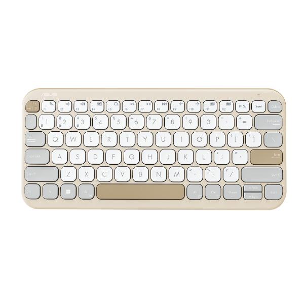 ASUS Marshmallow Wireless Keyboard KW100-OM (Beige)