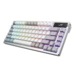 ASUS ROG AZOTH White Gaming Keyboard with NX Blue Mechanical Switches - Image 3