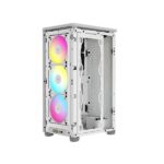 Corsair iCUE 2000D RGB Airflow Mini ITX PC Cabinet (White)
