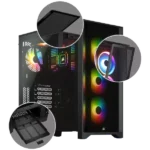 Corsair 4000X RGB Cabinet (Black)