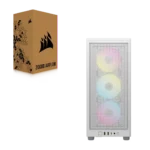 Corsair iCUE 2000D RGB Airflow Mini ITX PC Cabinet (White)