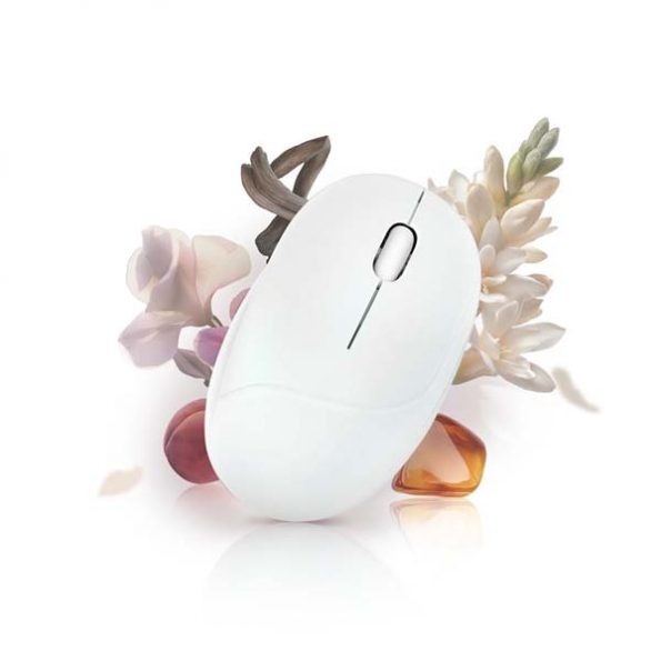 ASUS MD101 Fragrance Mouse (Iridescent White)