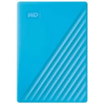 WD My Passport 5 TB External Hard Disk Drive – Blue