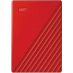 WD My Passport 2 TB External Hard Disk Drive – Red