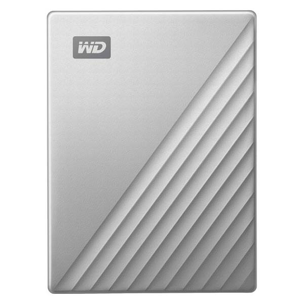 Western Digital 2TB My Passport Ultra USB 3.0 Type-C External Hard Drive (Silver)