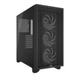 Corsair 3000D RGB Airflow Mid-Tower ATX Cabinet (Black)