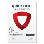 Quick Heal Antivirus Pro Latest Version – 5 Device, 1 Years | AI Based Device Security for Laptop | Email and Browsing Protection (Email Delivery in 1 Hour- No CD)