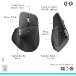 Logitech MX Master 4 Wireless Professional Mouse Graphite