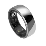 AaboRing Health & Fitness Tracker Smart Ring Size 12 – Silver