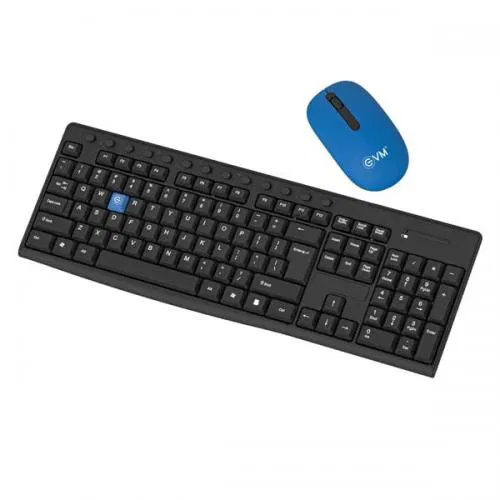 EVM EnKey Keyboard & Mouse Wireless Combo WLKM & 3W042