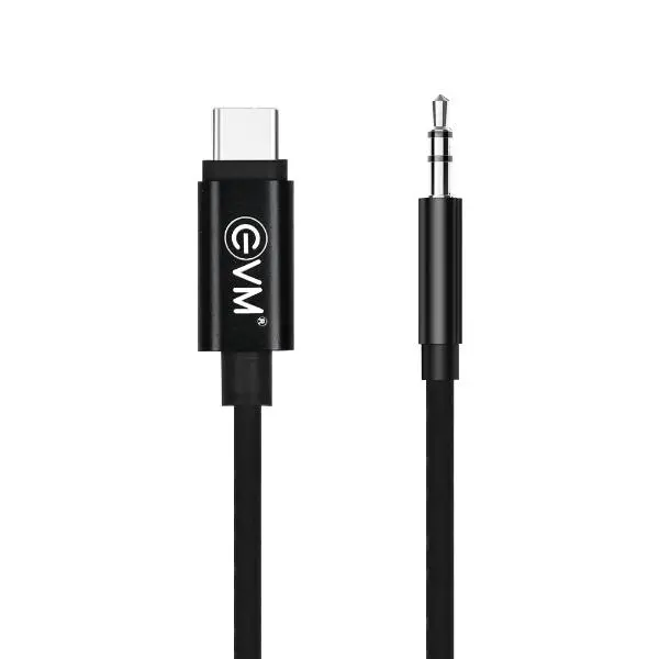 EVM Type-C to 3.5mm AUX Cable (Black)