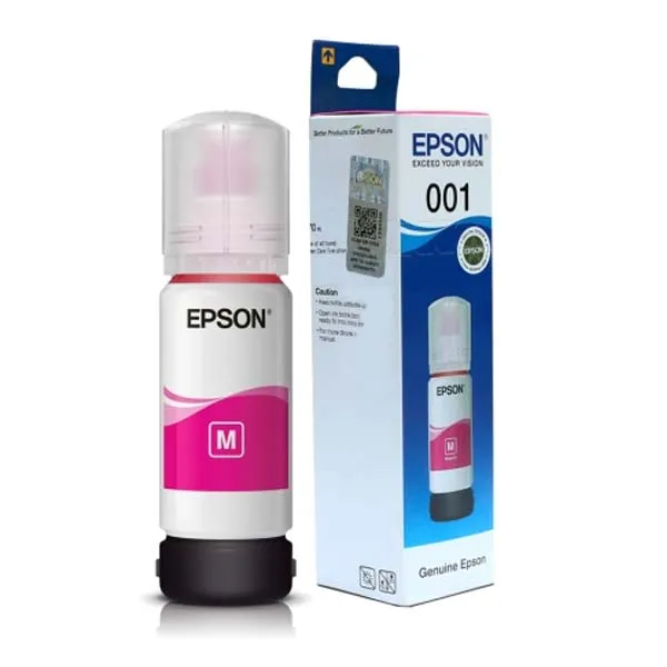 Epson 001 Ink 70 ml Bottle (Magenta)
